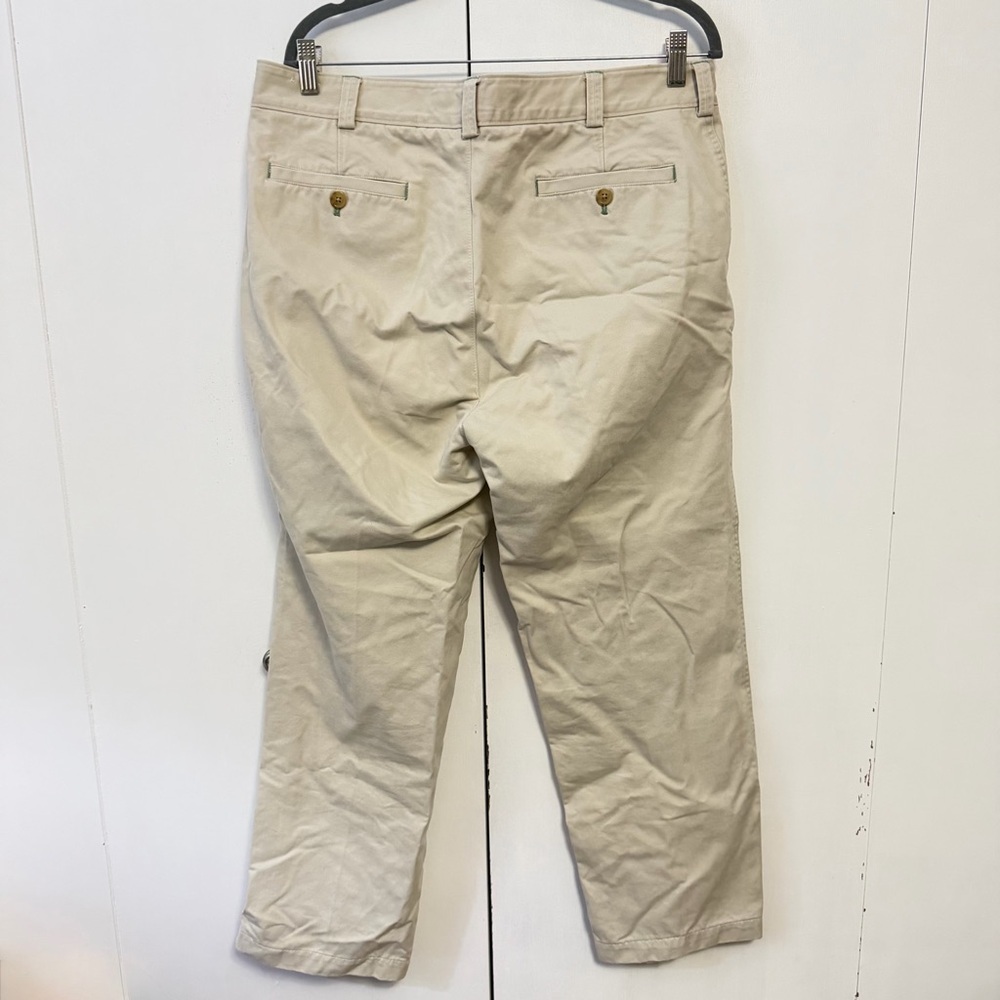 J.McLaughlin Khaki Chino Pants | Size 36 | Classic Fit - Picture 3 of 3